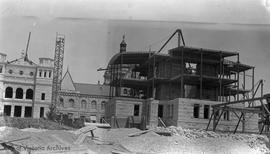 Legislative Library under construction