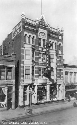 New England Café, Victoria, B.C.