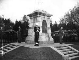 Armistice Day ceremony at Esquimalt