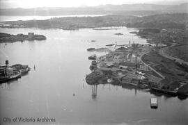 Air shots of Sidney Roofing