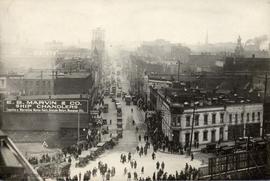 Johnson Street Bridge, opening day