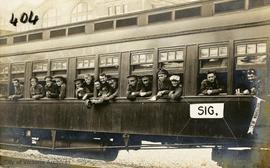 The departure of the 48th Battalion, Canadian Expeditionary Forces