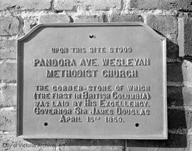 Plaque of Metropolitan church