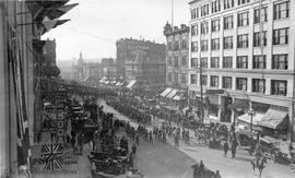 Arrival of the 2nd Canadian Mounted Rifles Battalion