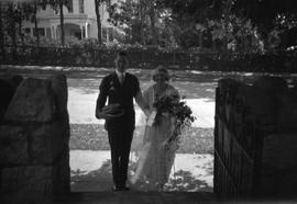 Ainslie and Edith Helmcken on their wedding day