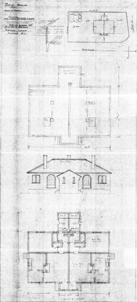 Duplex dwelling for Gordon A. Cameron, located S.W. corner, Pentrelew & Fort Sts.