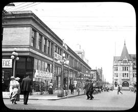 View Street, Bantam's recruiting station (in Arcade Building, left)