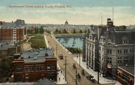 Government Street looking south, Victoria, B.C.