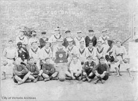 Navy football (soccer) team from HMS Excellent