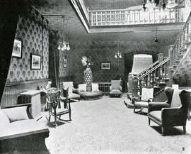 Reception area at the King Edward Hotel, 641 Yates Street