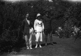 Frank [Rattenbury], Dolly McBride and Chas Errington