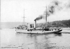 HMS Givenchy, WWI minesweeper.  Later renamed either "Malaspina" or "Galiano" and used by the Fisheries Department