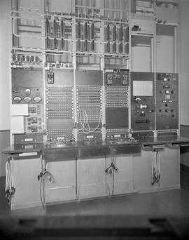 BC Telephone Co. interior of plant