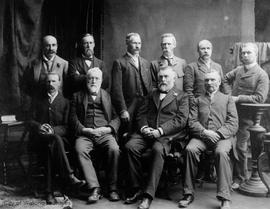 City Council 1900-1902 with Mayor Charles Hayward