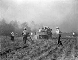 Fire at Saanich Observatory