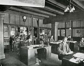 Interior of Wilson Bros. offices, 544 Herald Street