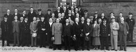 HM Customs staff outside old Post Office