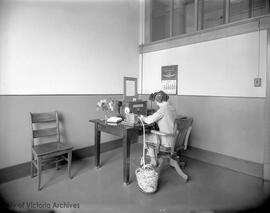 BC Telephone Co. interior of plant