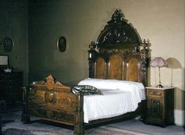 Mary and Henry Croft family home on 819 (847) Dunsmuir Street known as "Mount Adelaide", bedroom