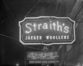 Straith's sign